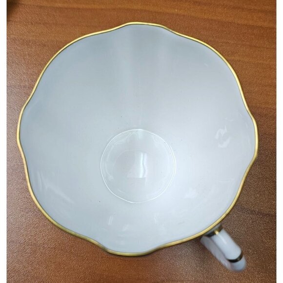 Royal Crown Derby Carlton Blue English Bone China Replacement Teacup LIV - O - Picture 3 of 4